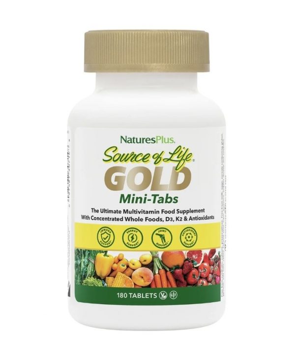NaturesPlus Source Of Life Gold Mini Tablets