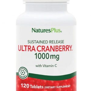 Nature's Plus Sustained Release Ultra Cranberry 1000mg Tabs 120