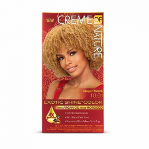 Creme of Nature Exotic Shine Hair colour 10.01 ginger blonde