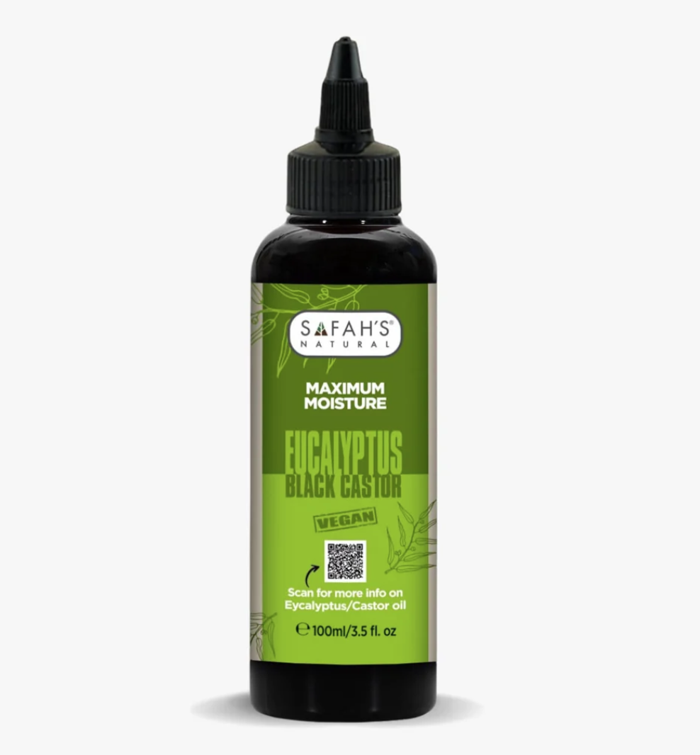 Safah’s Eucalyptus Black Castor Oil 100ml