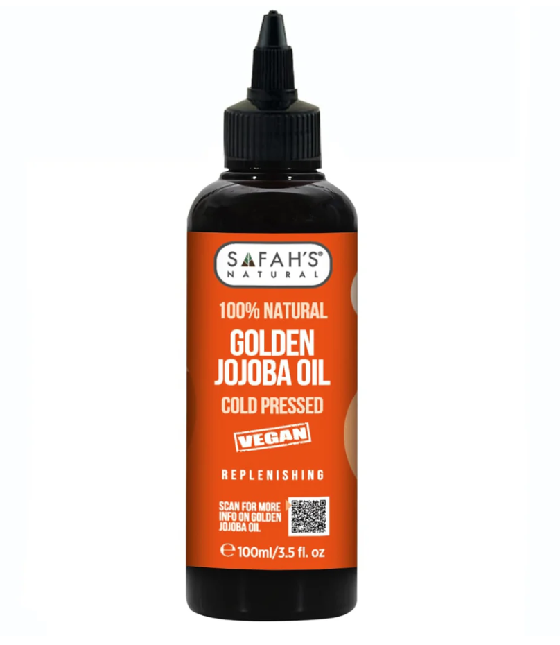 Safah’s Natural 100% Natural Cold Pressed Golden Jojoba Oil