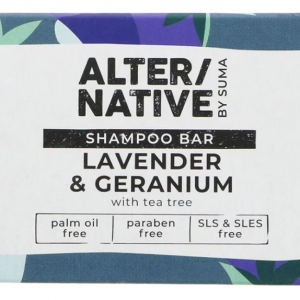 Alter Native Lavender & Geranium Shampoo Bar 95g