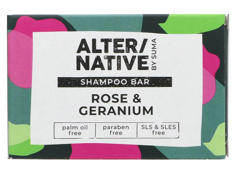 Alter Native Rose & Geranium Shampoo Bar 95g