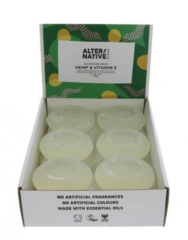 Alter/Native Vitamin E & Hemp Round Soap