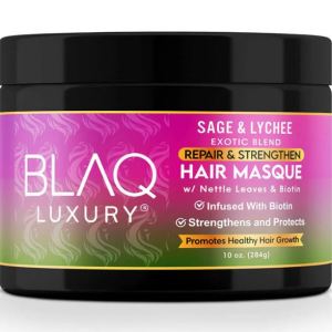 Blaq Luxury Sage & Lychee Exotic Blend Repair & Strengthen Hair Masque