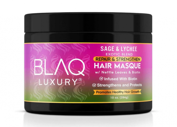 Blaq Luxury Sage & Lychee Exotic Blend Repair & Strengthen Hair Masque