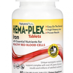 NaturesPlus Hema-Plex Iron Chewables 60 tablets