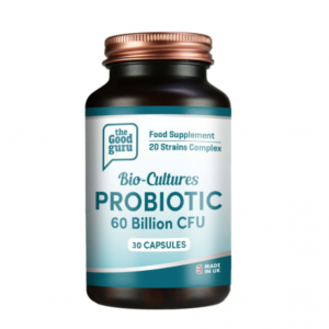 The Good Guru Bio Cultures Probiotic 60 Billion CFU 60 Capsules