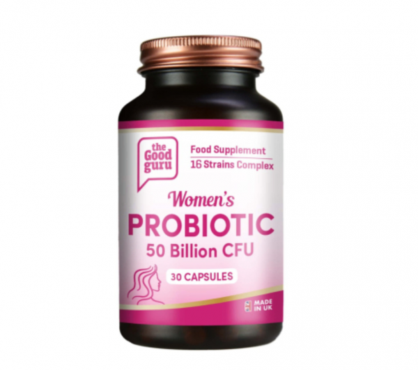 The Good Guru Womens Probiotic 50 Billion CFU 60 Capsules
