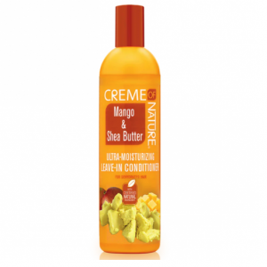 creme of nature mango & shea butter leave in conditioner