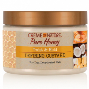 creme of nature pure honey twist and hold defining custard