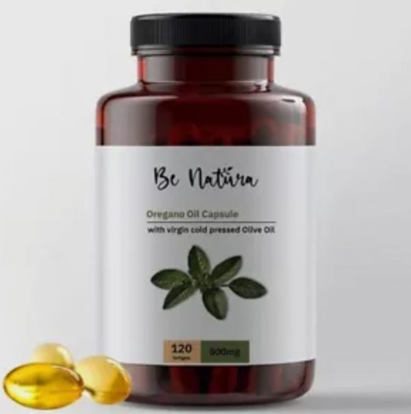Be Natura Oregano Oil Capsule with cold-pressed Olive Oil