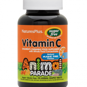 NaturesPlus Animal Parade Vitamin C Chew Tabs Orange Flavoured 90