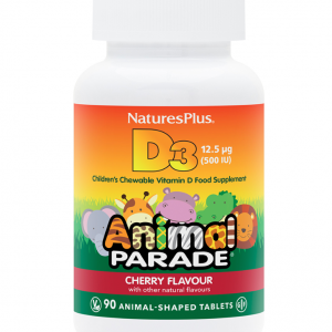 NaturesPlus Animal Parade Vitamin D3 500mg 90 Chew Tabs