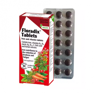 Floradix Vegan Iron And Vitamin Tablets 84 Caps