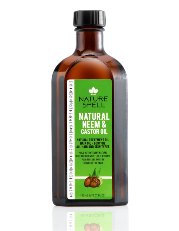 Nature Spell Neem & Castor Oil for Hair & Skin 150 ml