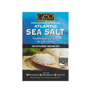 Geo Organics Organic Atlantic Sea Salt 250g