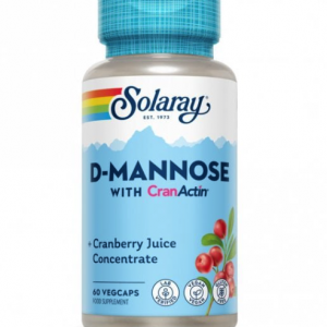Solaray D-Mannose With CranActin 120 Veg Caps