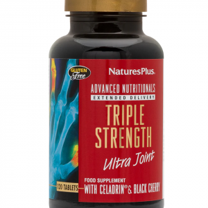 NaturesPlus Triple Strength Ultra Joint (msm) with Celadrin & Black Cherry 120 tabs