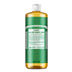 Dr. Bronner’s - Pure-Castile Liquid Soap (Almond, 32 Ounce) 945ml