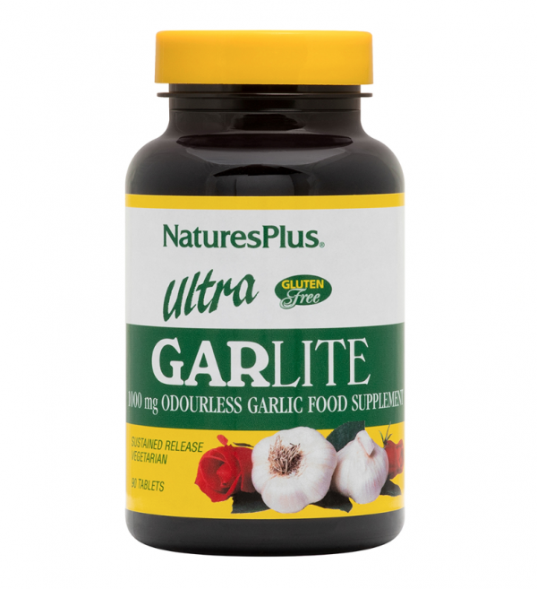 NaturesPlus Ultra Garlite 1000mg 90 Tablets