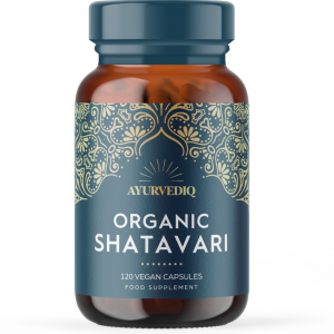 Ayurvediq Wellness Organic Shatavari 120 Vegan Capsules