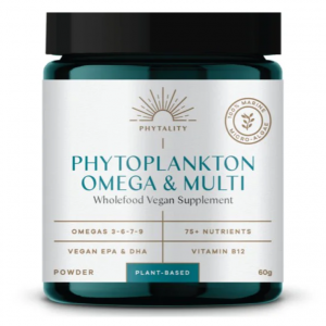 Phytality Phytoplankton Omega & Multi Whole-food Vegan Supplement Powder 60g