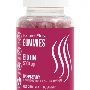 NaturesPlus Gummies Biotin 5000g raspberry
