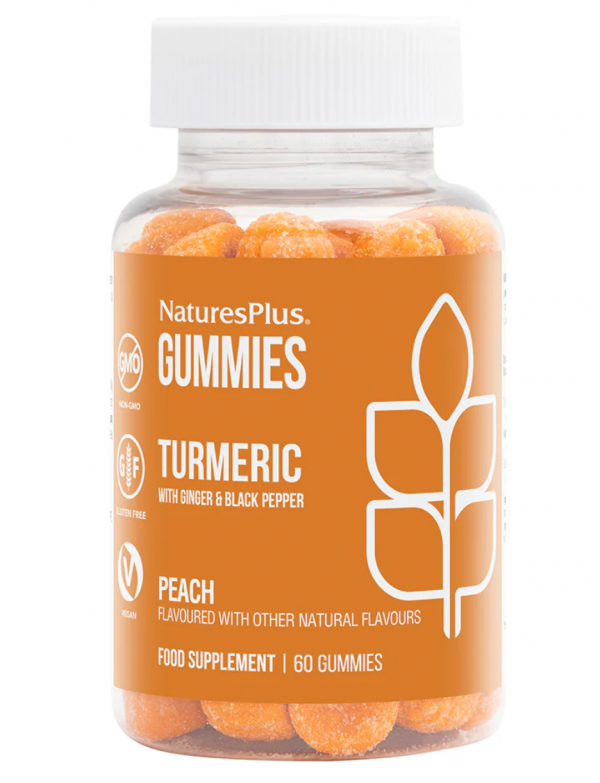 Gummies Turmeric Curcumin 60 Vegan gummies