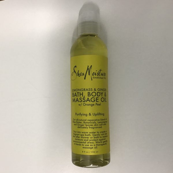 Shea Moisture Lemongrass & Ginger Bath, Body & Massage Oil