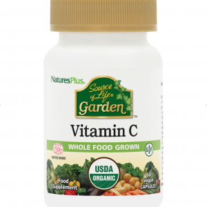 NaturesPlus Source of Life Garden Vitamin C 60 VCaps