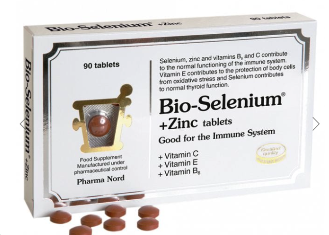 Bio-Selenium + Zinc tablets