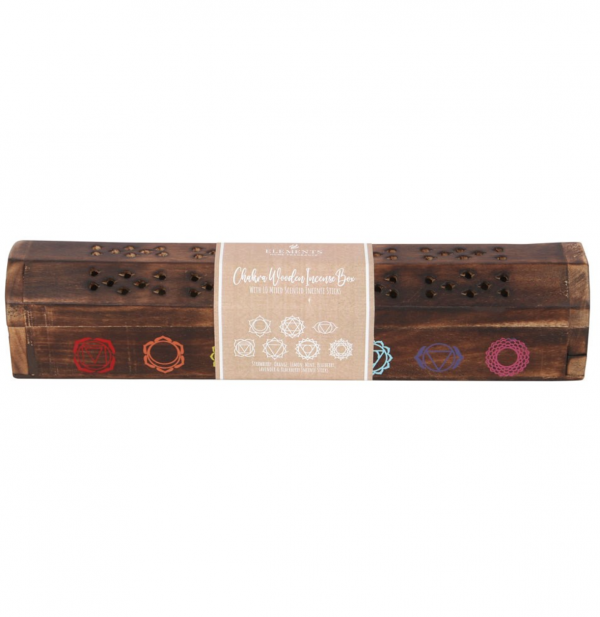 Chakra Wooden Mixed incense box set