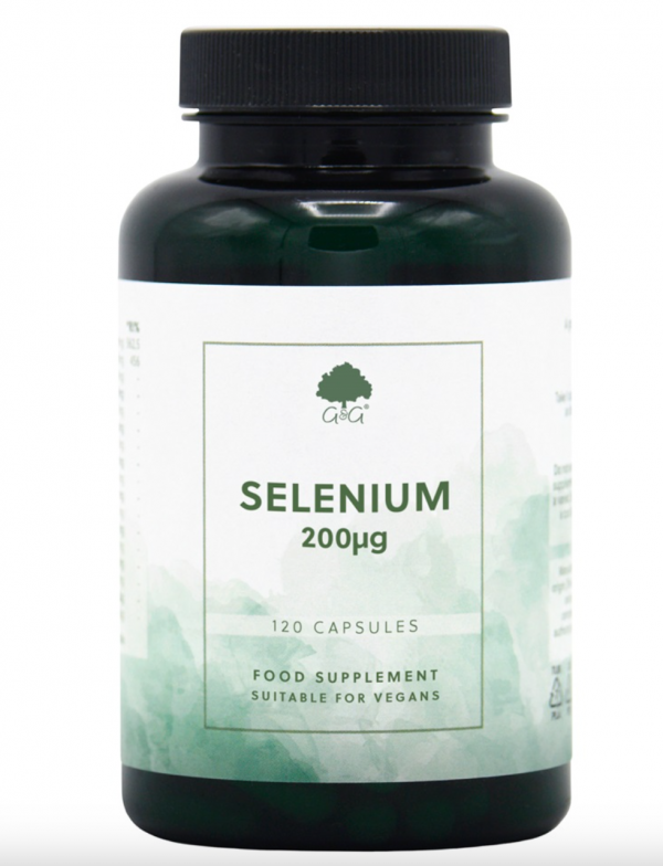 G & G Selenium 200mcg - 120 Vegan Capsules