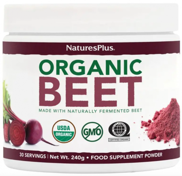 Nature's Plus Organic Beet Powder 240g