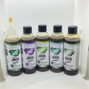 Safah’s natural infused Jamaican castor oil 100ml