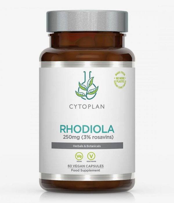 Cytoplan rhodiola 250mg 60 vegan capsules