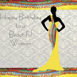 NN472 Candace 2 Nsaa Nefateri Black Birthday cards for women