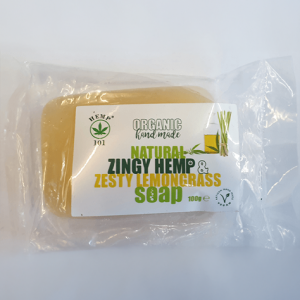 Hemp 101 Zingy Hemp & Zesty Lemongrass Soap