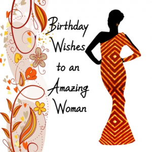 NN 593 Amazing Woman Nsaa Nefateri Black Birthday Cards for women