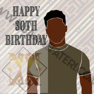 NN875 Kool Thirty Black Birthday cards for Men