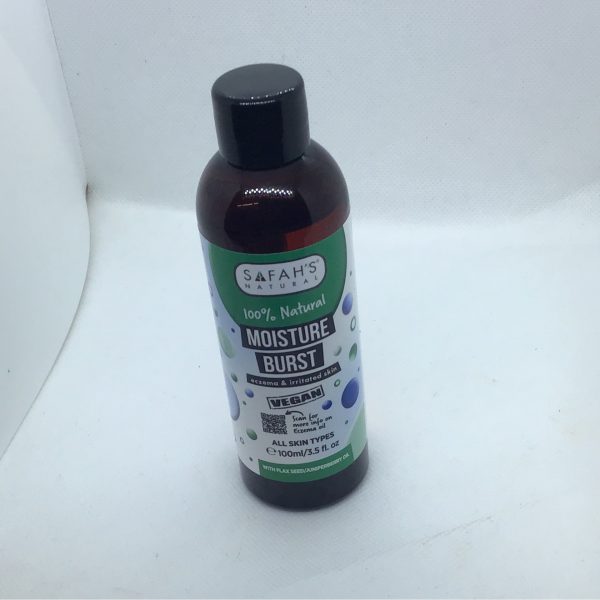 Safah’s natural moisture burst for eczema and irritated skin 100ml