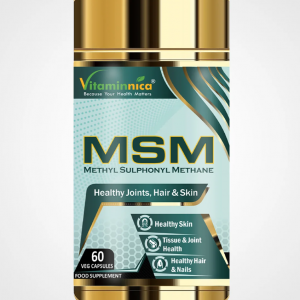 Vitaminnica Methyl Sulphonyl Methane (MSM)- 60 Capsules