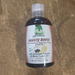 Fountain Mighty Roots Root Stimulation Rapid Hair & Edge Growth Oil with Jamaican Castor Oil 118ml