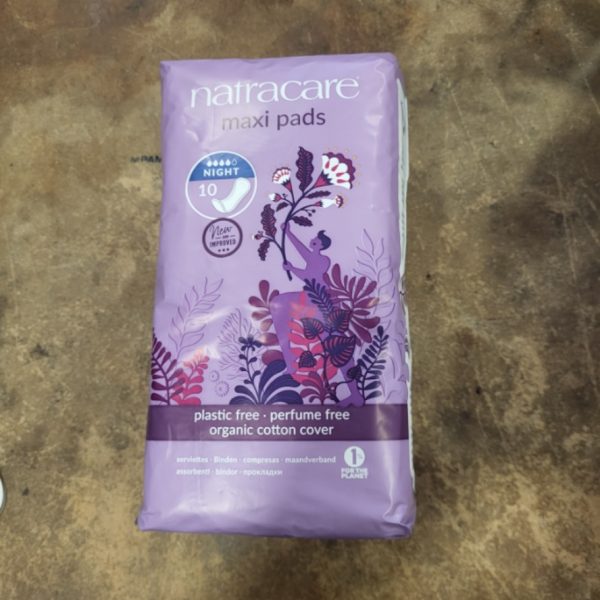 Natracare Maxi Pads - Night