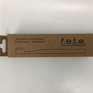 F.e.t.e Bamboo Toothbrush 4pk