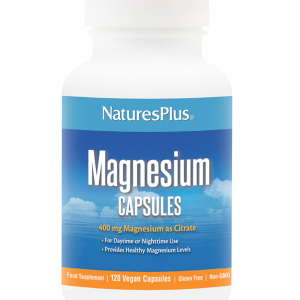 NaturesPlus KalmAssure Magnesium Citrate Capsules 400mg 120 Veg Capsules