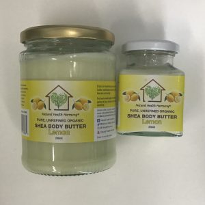 Natural Health Harmony Lemon Shea Butter
