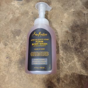 Shea Moisture African Black Soap Foam Body Wash 325ml