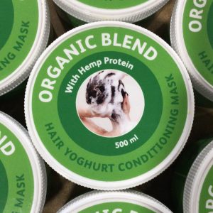 Organic Blend Hair Yogurt Conditioning Mask with Hemp Protein 500ml